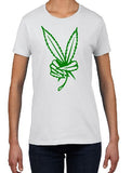 Pot Leaf Peace Sign Hippie Joint Bong Graphic Shirt T-shirt Brand Clothes Summer 2017 Men T Shirt 2017 Summer 100% Cotton