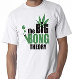 The Big Bong Theory Grass Pot Joint Weed Bong Graphic Shirt T-Shirt T Shirt O-Neck Summer Personality Fashion Men T-Shirts