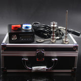 Portable Electric dab Nail E Quartz banger Nail Titanium Wax Dry Herb Electronic dab rig Temperature Controller Box fit