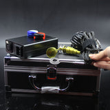 Portable Electric dab Nail E Quartz banger Nail Titanium Wax Dry Herb Electronic dab rig Temperature Controller Box fit