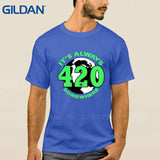 shirts New Style tee shirt Hip-Tope Retro black 420 Weed Pot Mary Jane Joint Bong Blunt Short Sleeves mens t-shirt