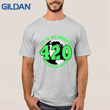 shirts New Style tee shirt Hip-Tope Retro black 420 Weed Pot Mary Jane Joint Bong Blunt Short Sleeves mens t-shirt
