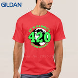 shirts New Style tee shirt Hip-Tope Retro black 420 Weed Pot Mary Jane Joint Bong Blunt Short Sleeves mens t-shirt