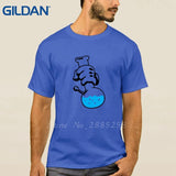 Tee Shirt Cartoon Hands Bong Weed T Shirt Cartoon Blue Mens Pure Cotton Online Personalised Shirts