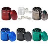 New 4 Layer Broken Smoke Grinder Metal Tobacco Grinder Smoking Pipe Herb Grinders Weed cigarette maker