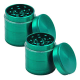 New 4 Layer Broken Smoke Grinder Metal Tobacco Grinder Smoking Pipe Herb Grinders Weed cigarette maker