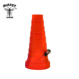 Plastic Stretch Tower Shape Water Smoking Pipe Portable Tobacco Water Pipe Easy Use