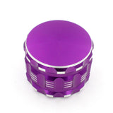 New Tobacco Herb Spice Grinder 4 Layer Broken Smoke Grinder Chromium Crusher Metal Smoking Pipe Herb Grinders 2.5 Inch Hot Sale