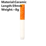 Smoking Kit-Aluminum Dia.1.97" Herb Grinder+Storage Stash Jar +Powder Funnel Miller Handler Crusher+Pollen Presser+Ceramic Pipe