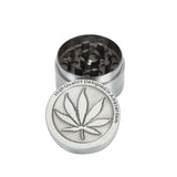 Metal Zinc Alloy 40mm Tobacco Grinder Rainbow color Beautiful Herb Herbal Spice Crusher Smoking Pipe Accessories Grinder