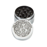Metal Zinc Alloy 40mm Tobacco Grinder Rainbow color Beautiful Herb Herbal Spice Crusher Smoking Pipe Accessories Grinder