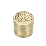 Metal Zinc Alloy 40mm Tobacco Grinder Rainbow color Beautiful Herb Herbal Spice Crusher Smoking Pipe Accessories Grinder