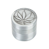 Metal Zinc Alloy 40mm Tobacco Grinder Rainbow color Beautiful Herb Herbal Spice Crusher Smoking Pipe Accessories Grinder