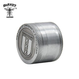 New Zinc Alloy Dia. 30MM 3 Layers Chinese Herb Grinder Spice Herbal Smoking Crusher Hookah Pipe Hand Muller Tobacco Grinder