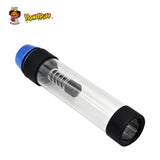 New Arrival Acrylic & Aluminum Incredible Tobacco Metal Smoking Pipe Easy Breathing Pull The Pot To Breathing
