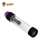 New Arrival Acrylic & Aluminum Incredible Tobacco Metal Smoking Pipe Easy Breathing Pull The Pot To Breathing