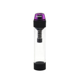 New Arrival Acrylic & Aluminum Incredible Tobacco Metal Smoking Pipe Easy Breathing Pull The Pot To Breathing